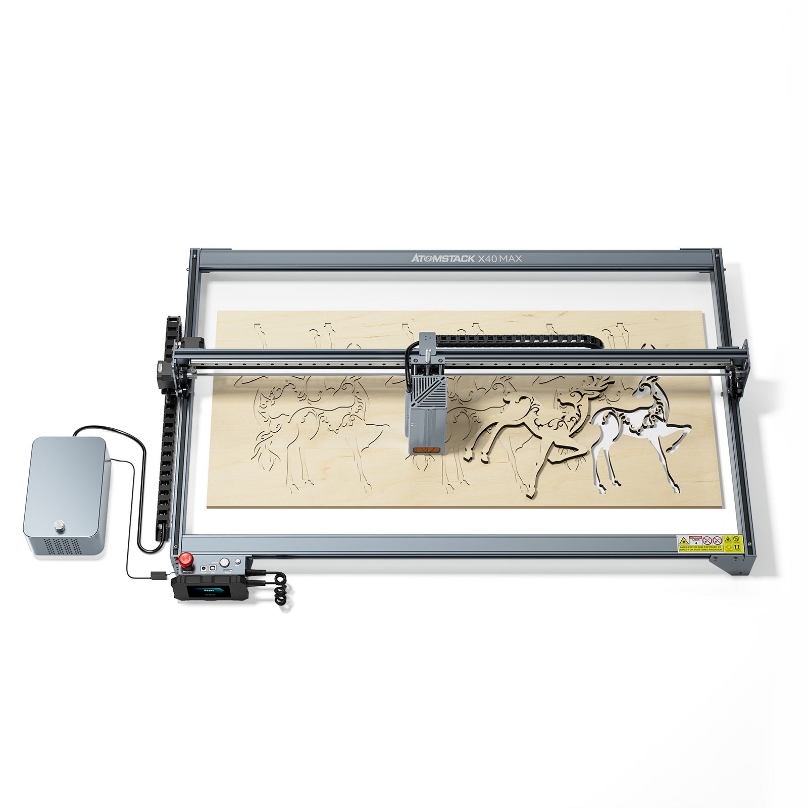 Atomstack X40 Max 210W Professional Grade Laser Engraving and Cutting Machine, EU Plug