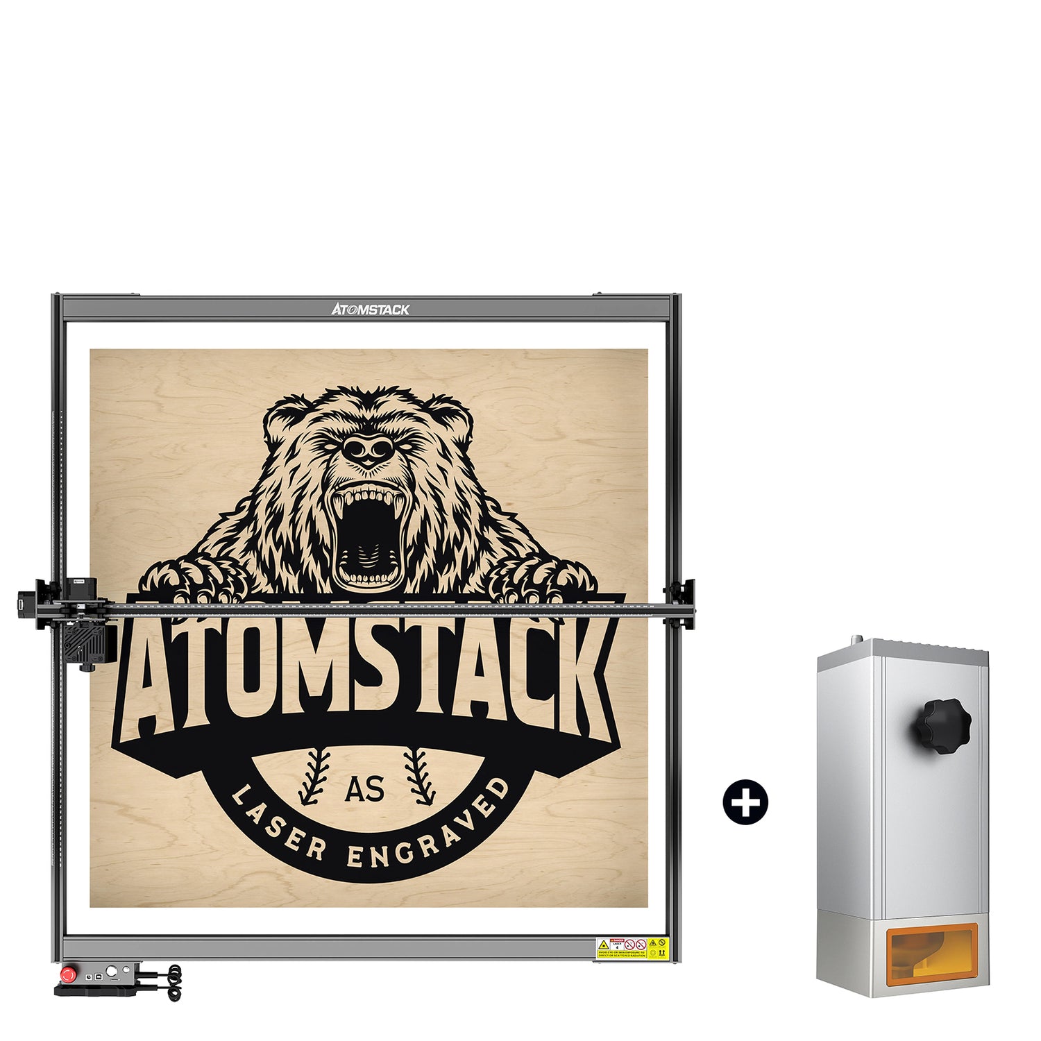 Atomstack E85 Working Area Expansion Kit 850*800mm + Atomstack M150/ M100/ M50 Laser Module