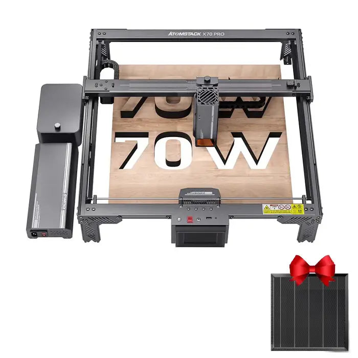 [US Only] Atomstack X70 Pro 360W Laser Engraver w/ F60 Air Assist & Free 450×450mm Honeycomb Panel