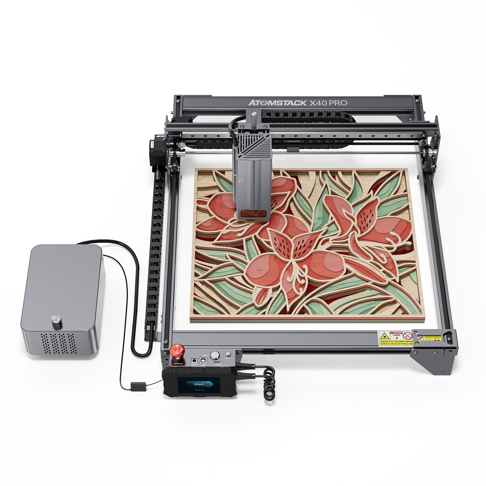 ATOMSTACK X40 PRO 210W Professional Grade Laser Engraving and Cutting Machine