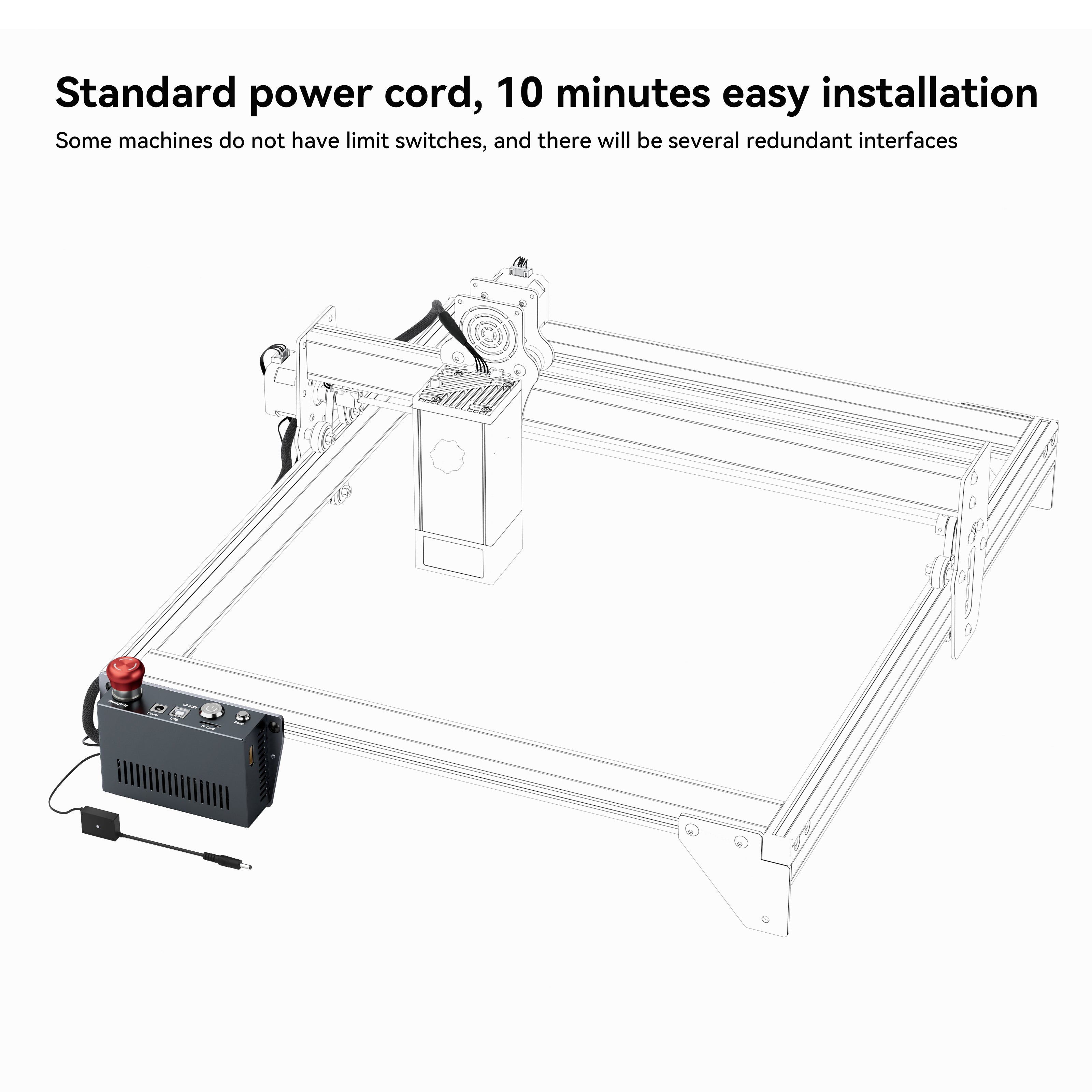 Atomstack AIC1 Auto Air Assist System for Laser Engraving Machine