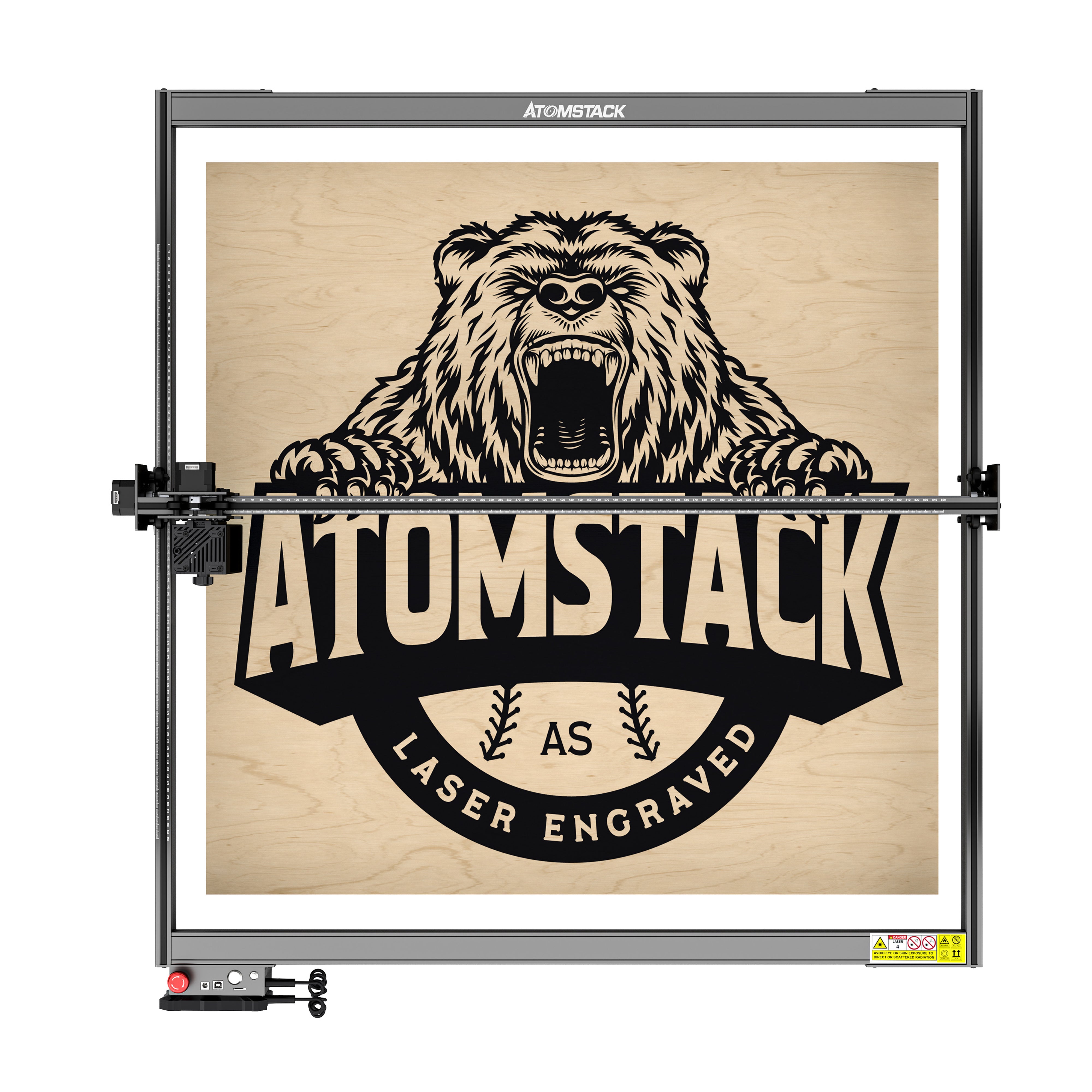 Atomstack E85 Working Area Expansion Kit 850*800mm + Atomstack M150/ M100/ M50 Laser Module