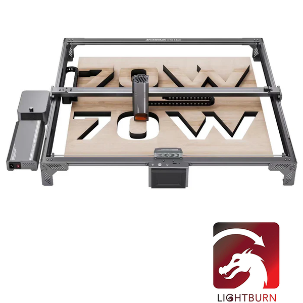 Atomstack X70 Max 360W Laser Engraver /w F60 Air Assist & Free LightBurn License - 850*800MM Engraving Size