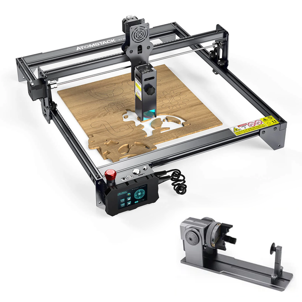 Atomstack X7 Pro 50W Laser Cutter & Engraving Machine + R1 Rotary Chuck