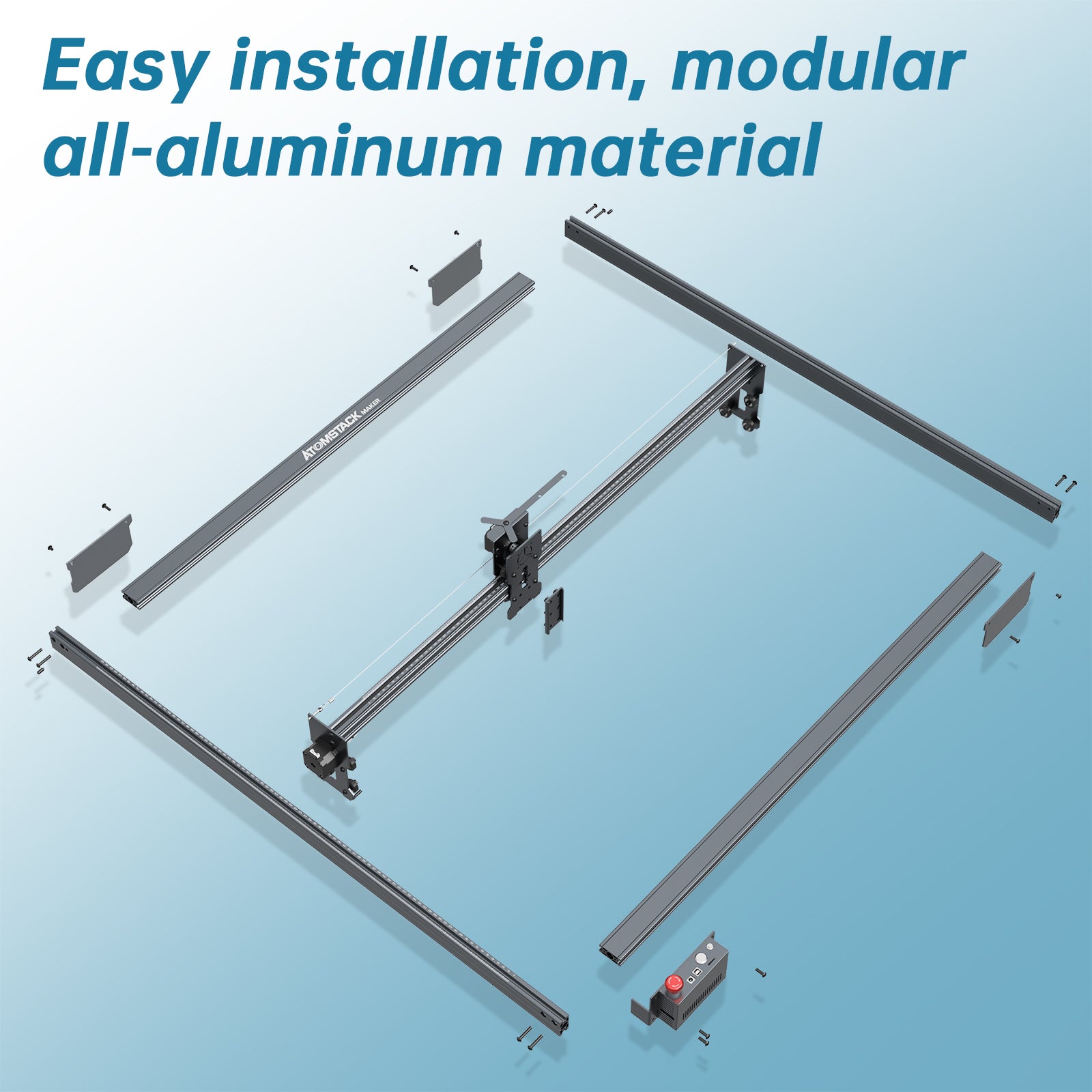 Atomstack E85 Working Area Expansion Kit 850*800mm