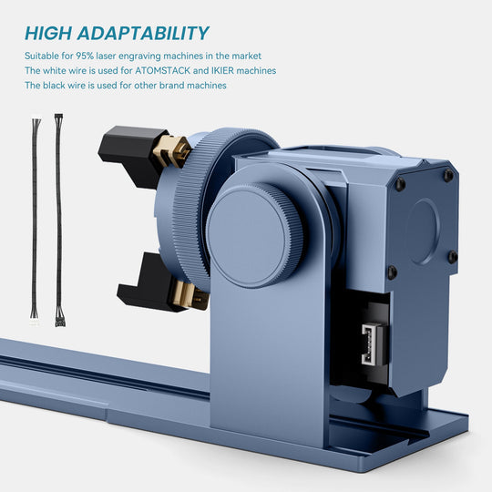 iKier R1 Multi-function Chuck Rotary for Laser Engraver