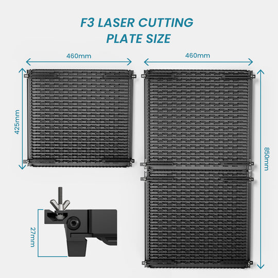 iKier H1 Matrix Detachable Working Panel Set with Fixtures