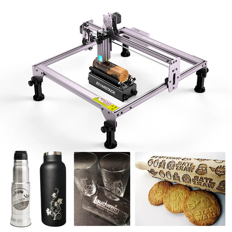 Upgraded Atomstack A5 PRO+ 40W Laser Engraving Machine