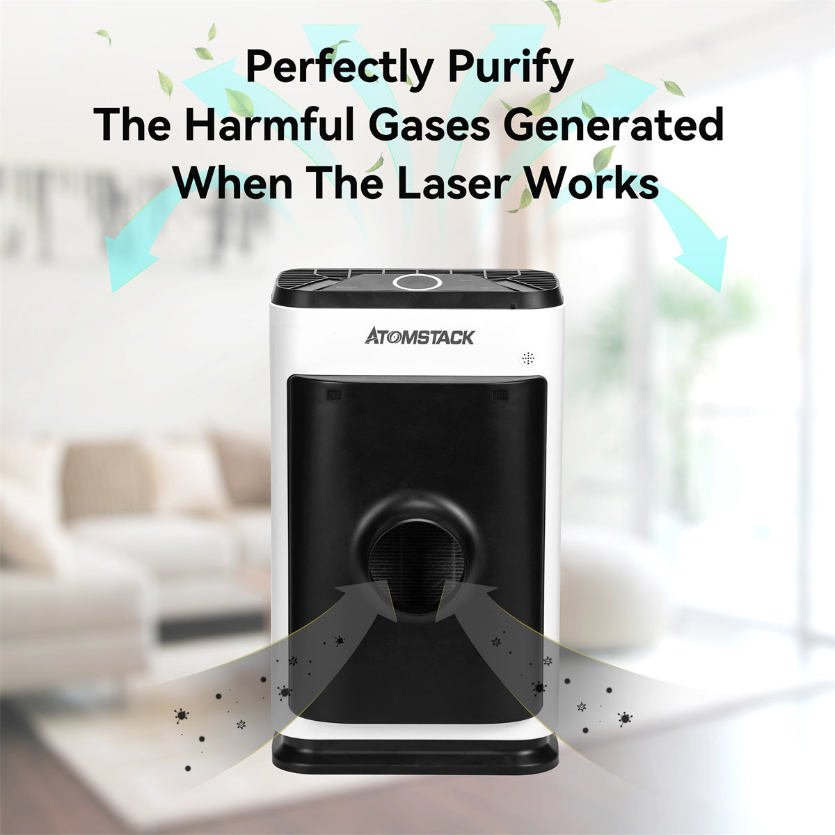 Atomstack Air Purifier Cleaner For Laser Engraving Machine