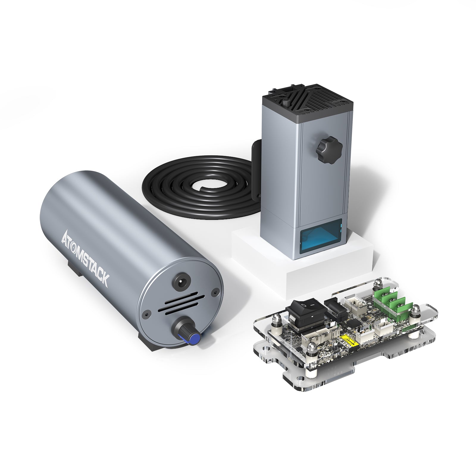 Atomstack M100 130W Quad Laser Module With Air Assist System