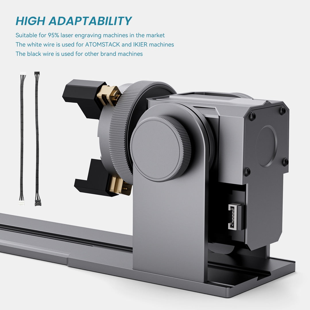 Atomstack R1 Multi-function Chuck Rotary for Laser Engraver