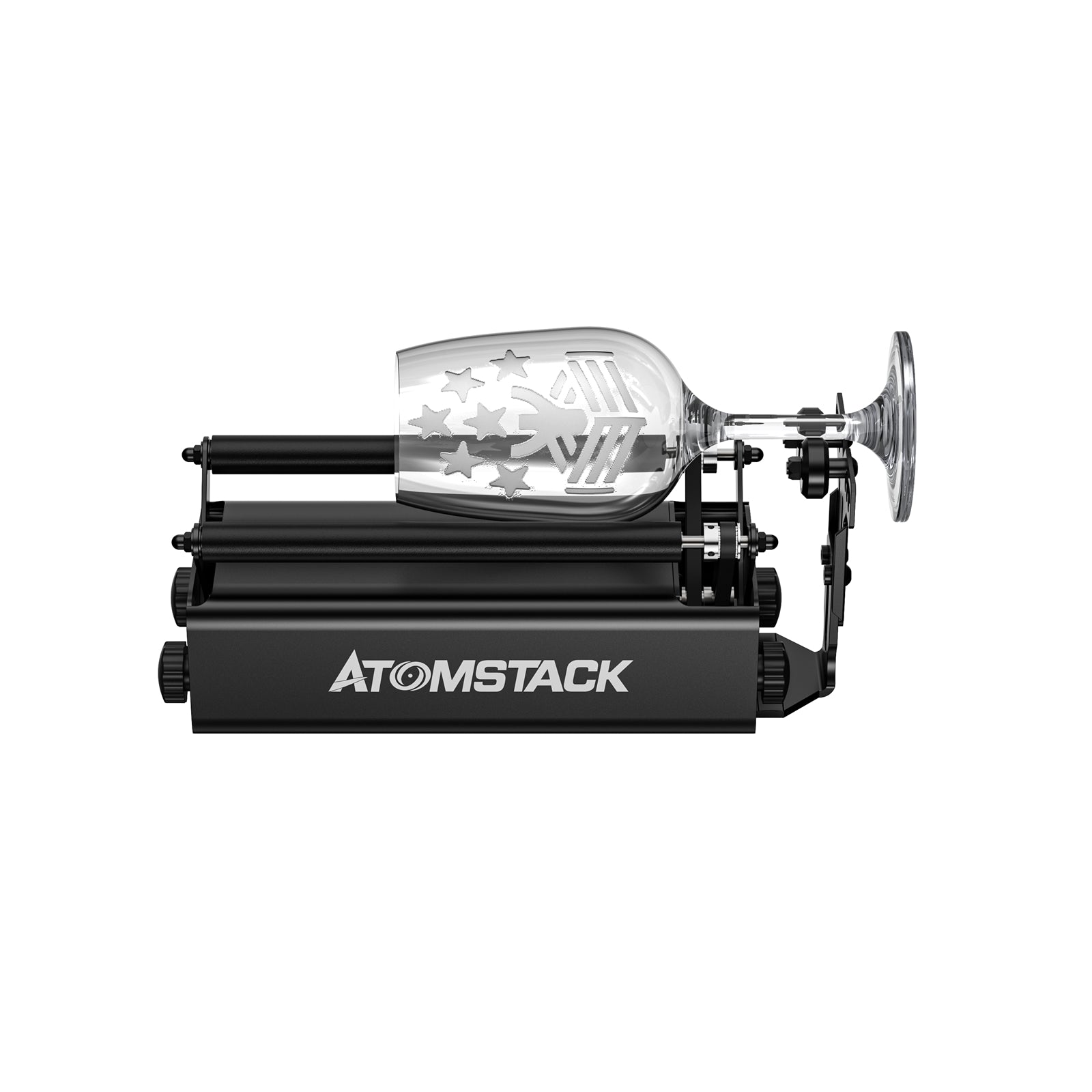 Upgraded Atomstack R3 Pro Rotary Roller with Separable support module and Extension Towers
