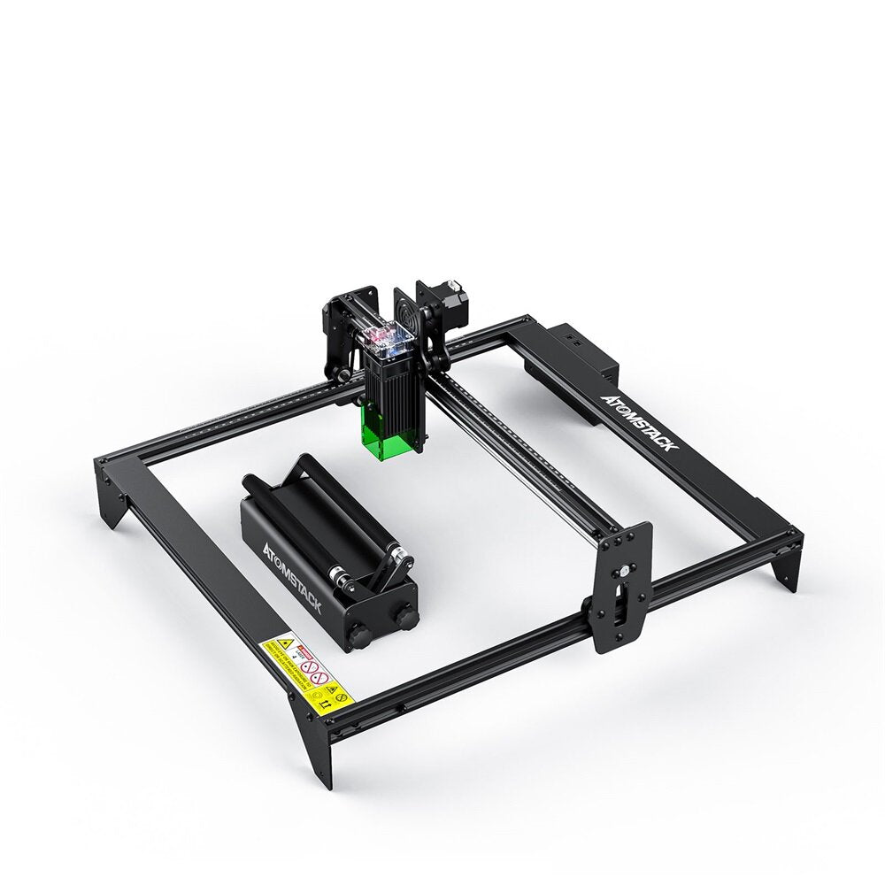 ATOMSTACK R3 24W Automatic Rotary Roller for Laser Engraving Machine