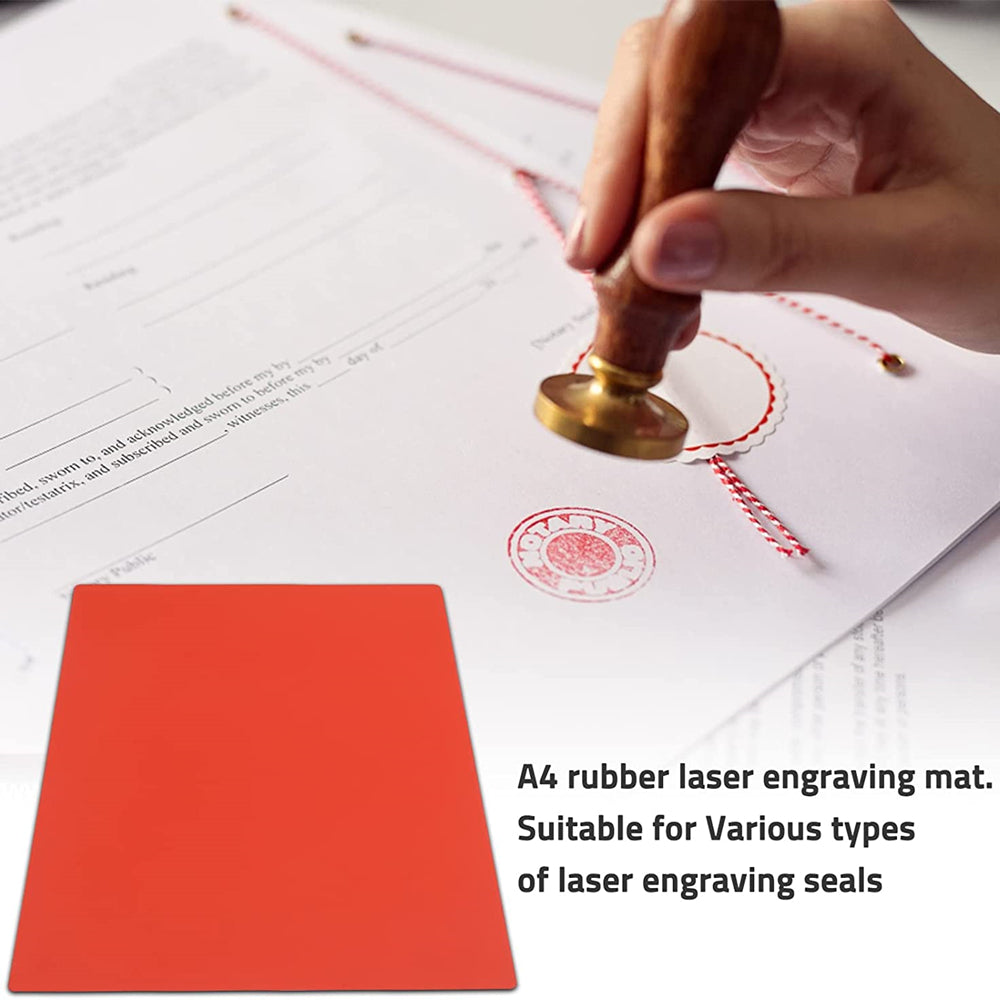 Rubber Stamp Sheet for Atomstack Laser Engraving Machine