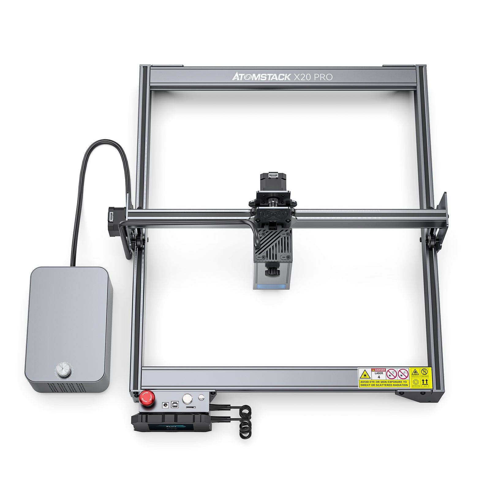 Atomstack X20 Pro 130W Quad-Laser Engraving and Cutting Machine Built-in Air Assist System